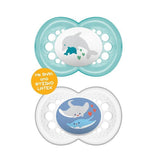 MAM - MAM original silicone soother 6-16m 2-pcs - Mari Kali Stores Cyprus